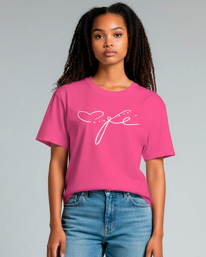 OFERTA X3 Camiseta de Fe Rosada