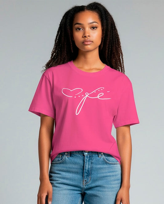 OFERTA X3 Camiseta de Fe Rosada